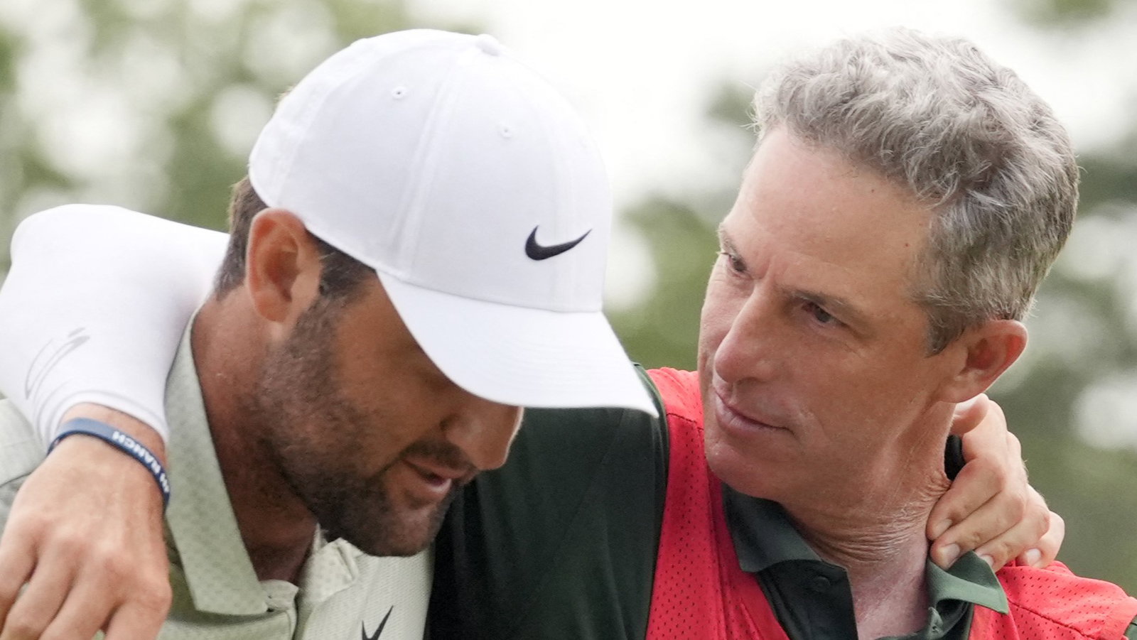 Scottie Scheffler and Ted Scott